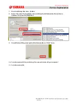 Preview for 117 page of Yamaha YSP10 Service Information