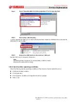 Preview for 119 page of Yamaha YSP10 Service Information