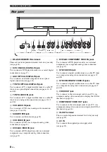 Предварительный просмотр 12 страницы Yamaha YSP1100BL Owner'S Manual