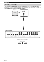 Предварительный просмотр 26 страницы Yamaha YSP1100BL Owner'S Manual