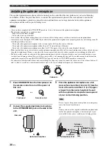 Предварительный просмотр 34 страницы Yamaha YSP1100BL Owner'S Manual