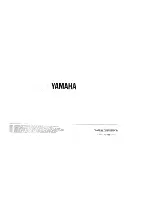 Предварительный просмотр 32 страницы Yamaha YST-C30 Owner'S Manual