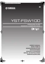 Yamaha YST-FSW100 Owner'S Manual preview