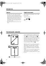 Preview for 4 page of Yamaha YST-FSW100 Owner'S Manual