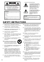 Предварительный просмотр 2 страницы Yamaha YST-MS201 Owner'S Manual