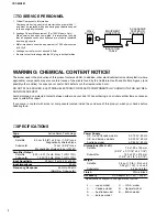 Предварительный просмотр 2 страницы Yamaha YST-MS201 Service Manual