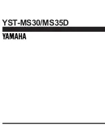 Предварительный просмотр 25 страницы Yamaha YST-MS30 Service Manual