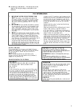 Preview for 3 page of Yamaha YST-MSW5 Owner'S Manual