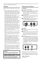 Preview for 8 page of Yamaha YST-MSW5 Owner'S Manual