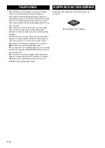 Preview for 4 page of Yamaha YST-RSW300 Owner'S Manual