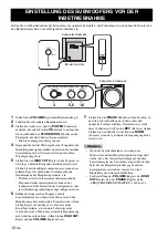 Preview for 50 page of Yamaha YST-RSW300 Owner'S Manual