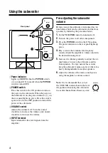 Preview for 6 page of Yamaha YST-SW010 Manual