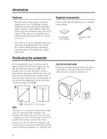 Preview for 6 page of Yamaha YST SW012 Owner'S Manual