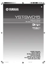 Yamaha YST-SW015 Owner'S Manual preview