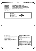 Preview for 2 page of Yamaha YST-SW015 Owner'S Manual