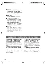 Preview for 8 page of Yamaha YST-SW015 Owner'S Manual