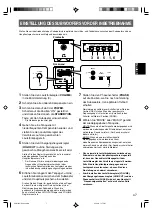 Preview for 29 page of Yamaha YST-SW015 Owner'S Manual