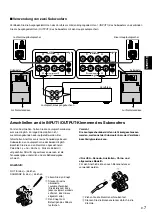 Предварительный просмотр 37 страницы Yamaha YST-SW105 Owner'S Manual