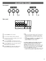 Preview for 9 page of Yamaha YST-SW150 Owner'S Manual