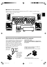 Предварительный просмотр 29 страницы Yamaha YST-SW1500 Owner'S Manual