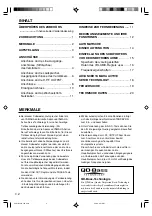 Предварительный просмотр 44 страницы Yamaha YST-SW1500 Owner'S Manual