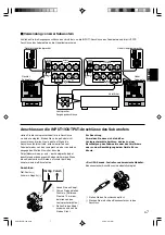 Предварительный просмотр 49 страницы Yamaha YST-SW1500 Owner'S Manual