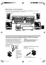 Предварительный просмотр 69 страницы Yamaha YST-SW1500 Owner'S Manual