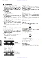 Предварительный просмотр 8 страницы Yamaha YST-SW205 Service Manual