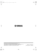 Preview for 24 page of Yamaha YST-SW215 Owner'S Manual