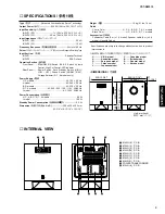 Preview for 3 page of Yamaha YST-SW315 Service Manual