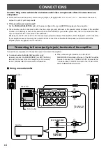 Предварительный просмотр 8 страницы Yamaha YST-SW320 Owner'S Manual