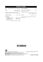 Preview for 20 page of Yamaha YST-SW325 - Subwoofer - 170 Watt Owner'S Manual