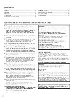 Preview for 4 page of Yamaha YST-SW40 Owner'S Manual