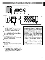 Preview for 9 page of Yamaha YST-SW45 Owner'S Manual