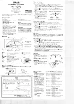 Yamaha YT-1200 Owner'S Manual preview