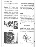 Preview for 7 page of Yamaha YT125G Condensed Service Data