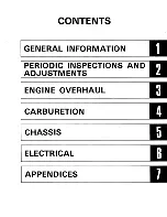 Предварительный просмотр 4 страницы Yamaha YT175J Service Manual