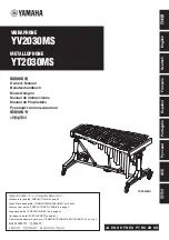 Yamaha YT2030MS Owner'S Manual preview