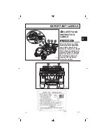 Предварительный просмотр 7 страницы Yamaha YTF1 Owner'S/Operator'S Manual