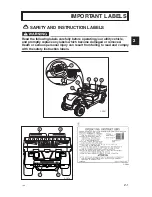 Preview for 9 page of Yamaha YTF2 Owner'S/Operator'S Manual