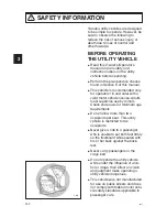 Preview for 14 page of Yamaha YTF2 Owner'S/Operator'S Manual