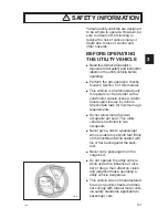 Preview for 12 page of Yamaha YTF2E Owner'S/Operator'S Manual