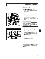 Preview for 42 page of Yamaha YTF2E Owner'S/Operator'S Manual