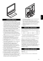 Предварительный просмотр 11 страницы Yamaha YTS-T500 Installation Manual