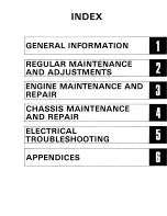 Yamaha YTZ250S 1986 Service Manual preview