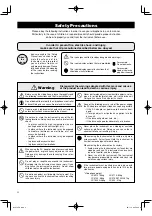 Предварительный просмотр 4 страницы Yamaha YV-1600A Owner'S Manual