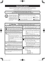 Preview for 4 page of Yamaha YV-2700 Owner'S Manual