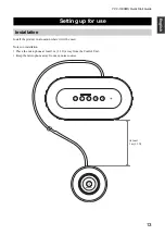 Preview for 14 page of Yamaha YVC-1000MS Quick Start Manual