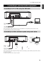 Preview for 16 page of Yamaha YVC-1000MS Quick Start Manual