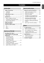 Preview for 2 page of Yamaha YVC-300 User Manual